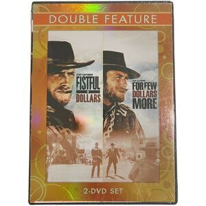 Clint Eastwood Fistful of Dollars & For A Few Dollars‎ More Double Feature DVD